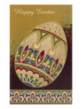 Art Nouveau Easter Egg Lámina giclée