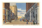 Market Street, Wilmington Posters
