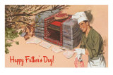 Happy Father's Day, Autumn Barbecue Posters