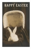 Happy Easter, Rabbit in Pram Photo
