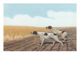 Pointers in Field Lámina giclée Pointers in Field Lámina giclée