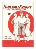 Football Freddy, Sheet Music Lámina giclée Football Freddy, Sheet Music Lámina giclée