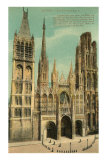Cathedral at Rouen Posters