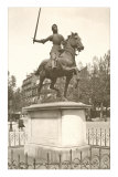 Statue of Jeanne d'Arc, Paris Posters