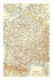 Map of France Posters