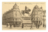 Statue of Jeanne d'Arc Posters