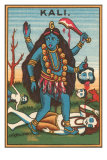 Kali, Goddess of Destruction Kunstdrucke