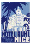 Hotel Ruhl, Nice, France Posters