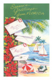 Season's Greetings from Florida Posters