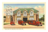 Grand Island, Nebraska Fire House Posters