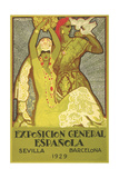 Spanish Fair Flamenco Dancer Posters