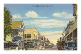 Duvat Street, Key West,  Florida Poster