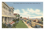Ocean Avenue, Daytona Beach, Florida Posters