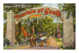 Fountain of Youth, St. Augustine, Florida Posters