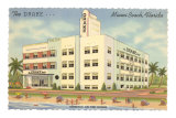 The Drake Hotel, Miami Beach, Florida Posters