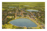 Aerial View of Lakeland, Florida Photo