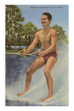 Barefoot Water Skier, Florida Photo