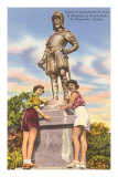 Ponce de Leon Statue, St. Augustine, Florida Posters