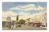 Business District, Vero Beach, Florida Posters
