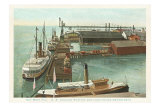 Waterfront, Key West, Florida Posters
