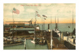Waterfront, Key West, Florida Posters