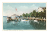Boat Landing, Palm Beach, Florida Posters