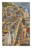 Michigan Avenue, Chicago, Illinois Posters