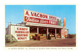 Fruit Stand, Ft. Pierce, Florida Posters
