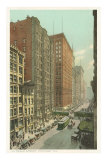 LaSalle Street, Chicago, Illinois Posters