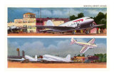 Municipal Airport, Chicago, Illinois Poster