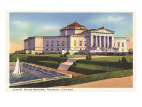 Shedd Aquarium, Chicago, Illinois Lámina giclée