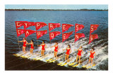 Water Skiers, Cypress Gardens, Florida Posters
