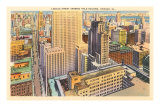LaSalle Street, Chicago, Illinois Posters