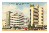 Shelborne, Nautilus, Shore Club Hotels, Miami Beach, Florida Posters