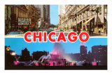 Scenes from Chicago, Illinois Posters