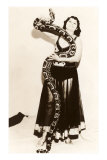 Circus Lady with Large Snake Fotografía Circus Lady with Large Snake Fotografía