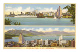 Views of Vancouver, British Columbia Posters