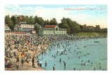 Beach at English Bay, Vancouver, British Columbia Posters
