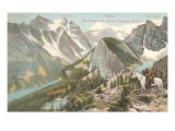 View of Canadian Rockies Giclee Print View of Canadian Rockies Giclee Print