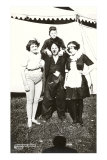 Circus Performers, Ringling Brothers, 1915 Print