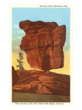 Balanced Rock, Pike's Peak, Colorado Lámina giclée Balanced Rock, Pike's Peak, Colorado Lámina giclée