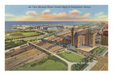 Illinois Central Depot. Chicago, Illinois Posters