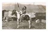 Circus Indian and Pinto Pony Posters