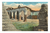 Ruins of San Juan Capistrano Mission, California Posters