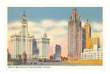 Wrigley Building and Tribune Tower, Chicago, Illinois Posters