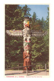 Totem Pole, Vancouver, British Columbia Posters