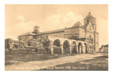 San Luis Rey Mission, California Posters