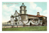 San Luis Rey Mission, California Posters