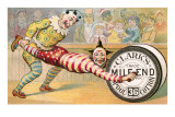 Circus Clowns with Spool of Thread Pósters Circus Clowns with Spool of Thread Pósters