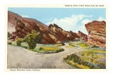 Red Rocks Park, Denver, Colorado Poster
